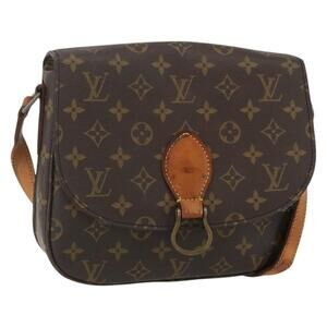 LOUIS VUITTON Monogram Saint Cloud GM Shoulder Bag M51242 LV Auth BA8110